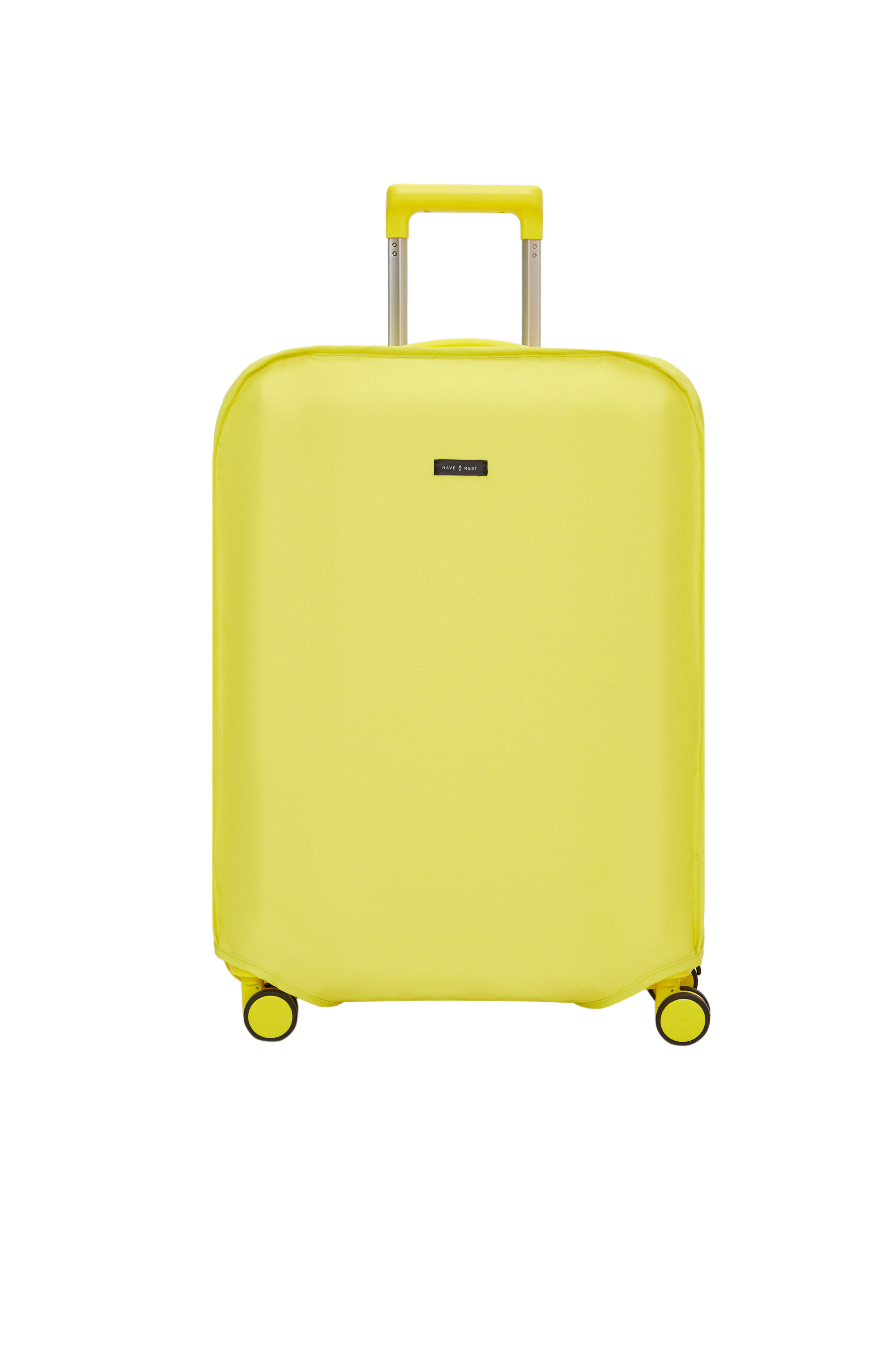 Картинка Захисний чохол для валізи ECO TRAVEL MEDIUM жовтий